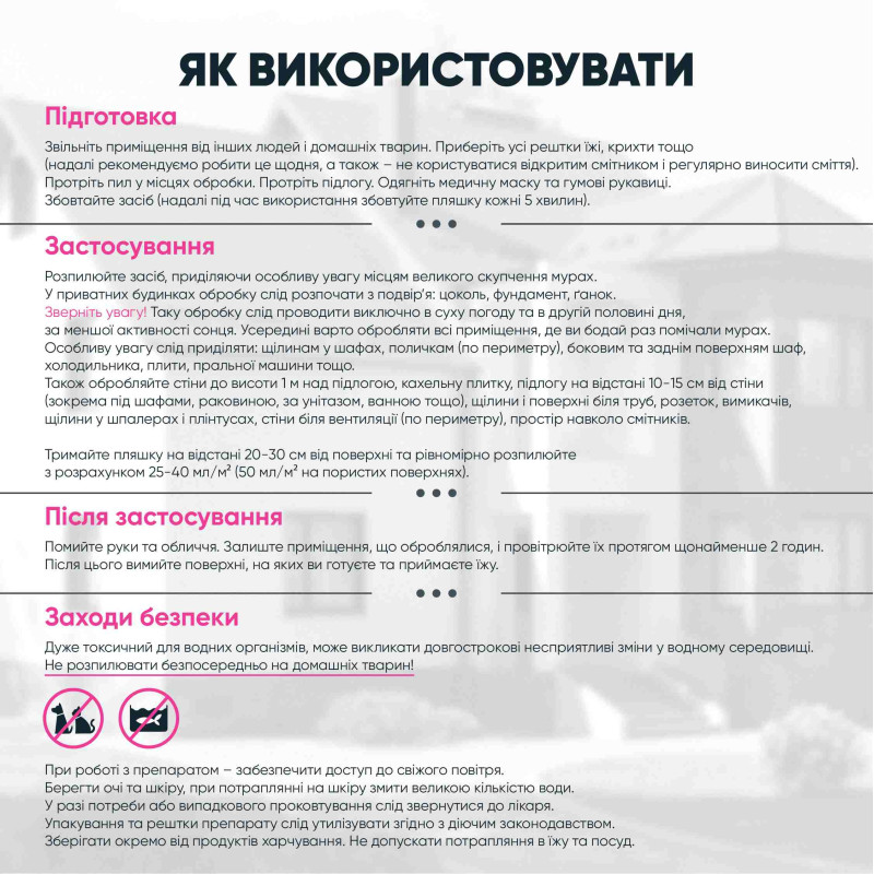 Засіб від мурах Біопротектор